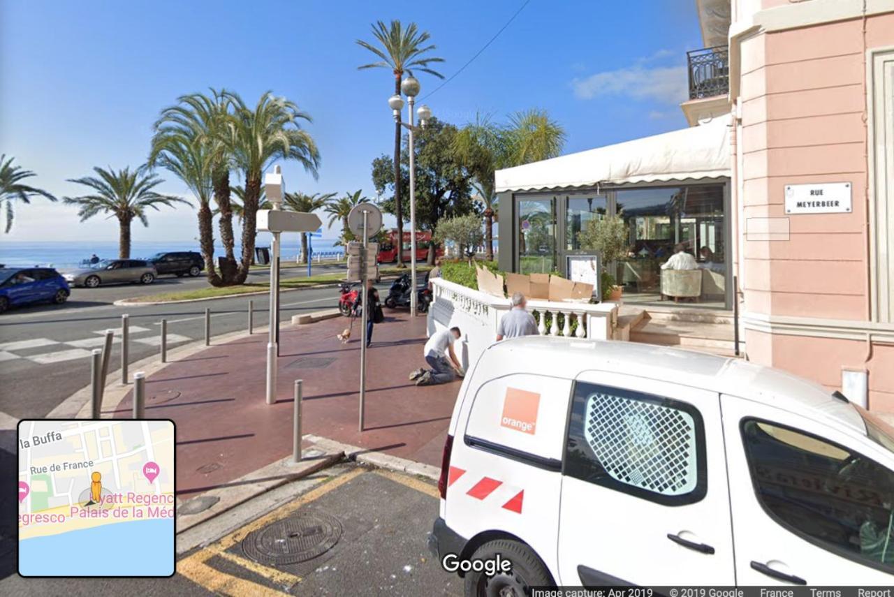 Apt 2-3 Pces Dans Le Carre D Or A 290 M Des Plages 니스 외부 사진